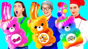 Кулинарный Челлендж# Я против Бабушки # Кто Победит в Битве на Кухне