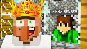 ЭТОТ ЖИТЕЛЬ ПРИТВОРИЛСЯ МЭРОМ НАШЕЙ ДЕРЕВНИ В МАЙНКРАФТ | MS MINECRAFT