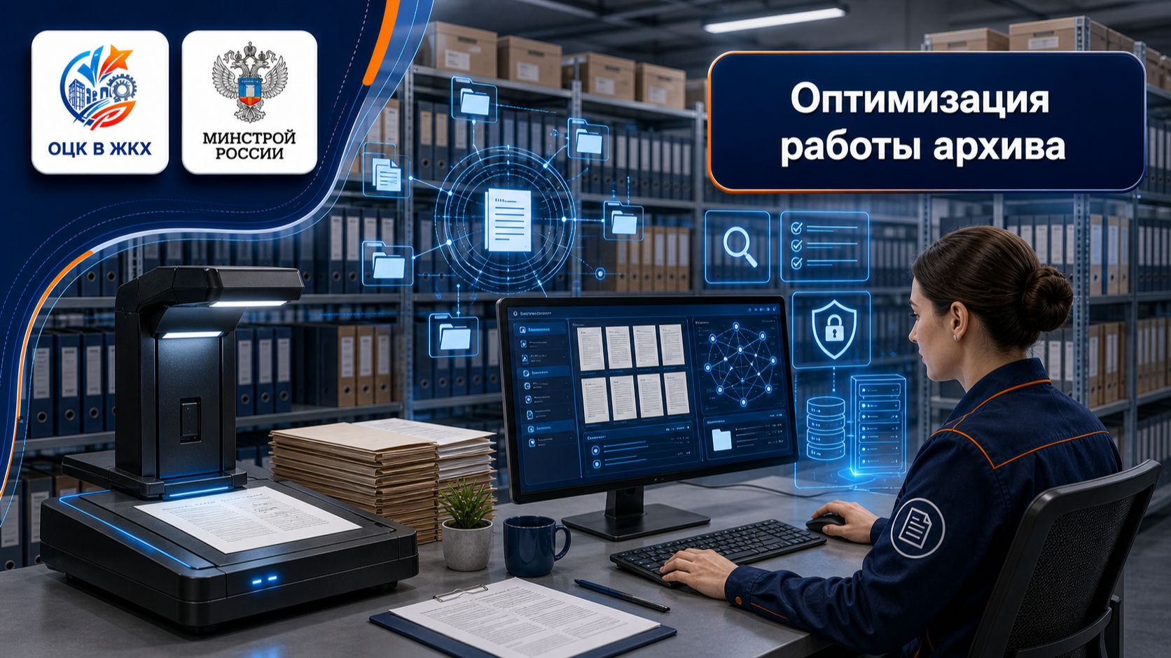 Электронный архив на предприятиях водопроводно-канализационного хоз-ва. Лучшая практика ОЦК в ЖКХ