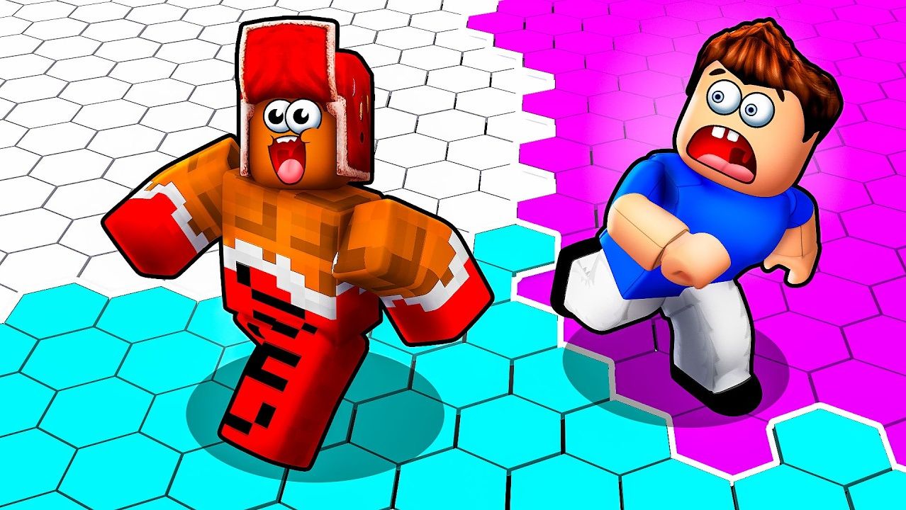 🎨 ЕСЛИ НЕ ЗАКРАСИШЬ ВСЁ — ТЫ ПРОИГРАЛ! ГОНКА ЦВЕТОВ В РОБЛОКС! - (ВЛАДУС ИГРАЕТ) #Roblox #Роблокс