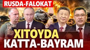 🍿 TEZKOR..XITOY-ROSSIYAGA JIDDIY SHART QO'YDI