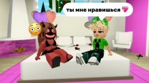 ROBLOX ❤️ ПОШЛА на НОЧЕВКУ со СТРАННЫМ ПАРНЕМ В БРУКХЕЙВЕН🏡РП