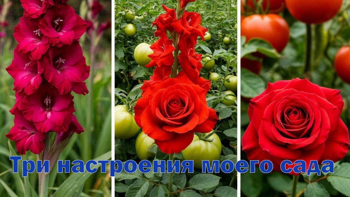 Подмосковная дача 19 июля #сад #цветы #розы #гладиолусы #томаты #урожай смотреть онлайн