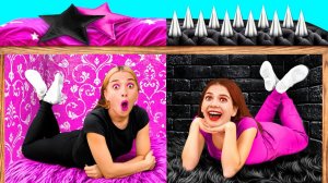 Секретный Домик Под Кроватью # Богатая vs Бедная Смешные Cитуации