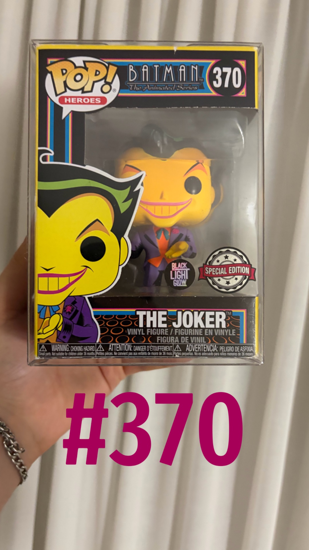 📌Funko Pop 370 The Joker Special Edition