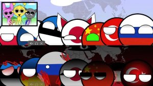 Incredibox Sprunki - Но Это Страны (Полный мод)