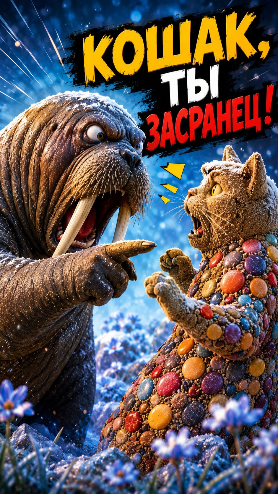 Кошак-засранец!