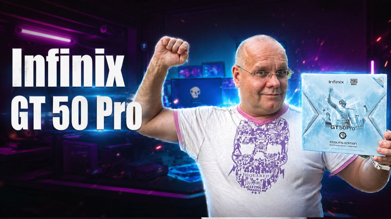 Infinix GT 50 Pro. Холодное сердце и прозрачный намёк. смотреть онлайн