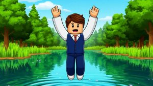 Осушение озера Roblox 1#