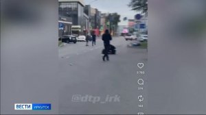 В Иркутске полицейские выясняют обстоятельства конфликта, в ходе которого совершен наезд на человека