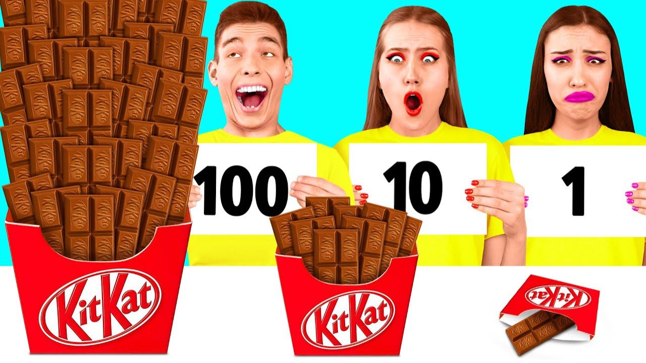 100 Слоев Еды Челлендж # Удивительные Кухонные Рецепты смотреть онлайн