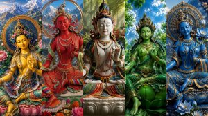 ❤️108 НАМО (восхвалений) 🙏☸️✨Досточтимой Богине Арья Таре🙏🌿💚на санскрите🕉️🎤Hrishikesh Sonar🎶
