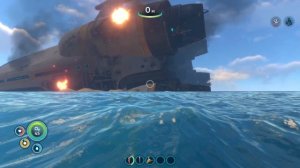 SUBNAUTICA:выживание в открытом опасном море!!!