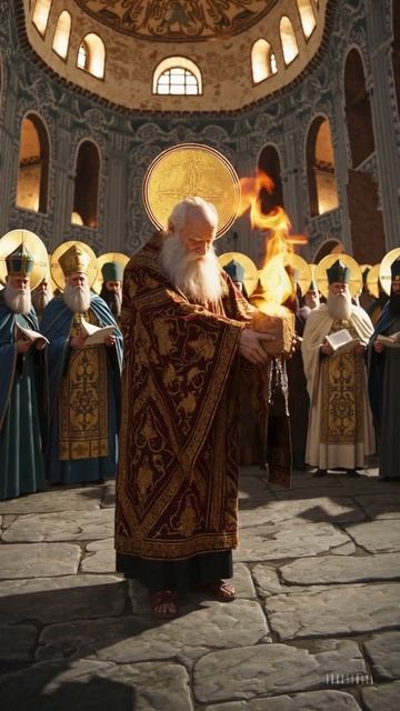 СвятительСпиридон демонстрирует единство святой троицы смотреть онлайн