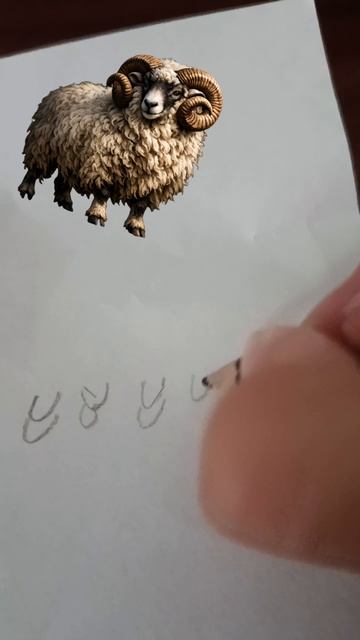 рисуем абобуса и казу🐏🐐