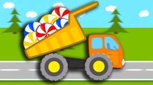 ИГРУШЕЧНЫЕ Машинки Строительные и Рабочие автомобили - Учим ВИДЫ ТРАНСПОРТА [get-save.com]