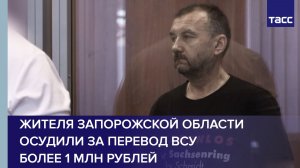 Жителя Запорожской области осудили за перевод ВСУ более 1 млн рублей