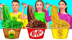Бедная vs Богатая vs Ультра Богатая еда Челлендж _ Смешные Моменты