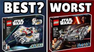 Ранжирование Каждого Корабля Повстанцев На Основе Их Наборов Lego Star Wars