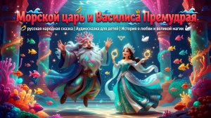 🌊👑✨ «Морской царь и Василиса Премудрая» — русская народная сказка | Аудиосказка для детей