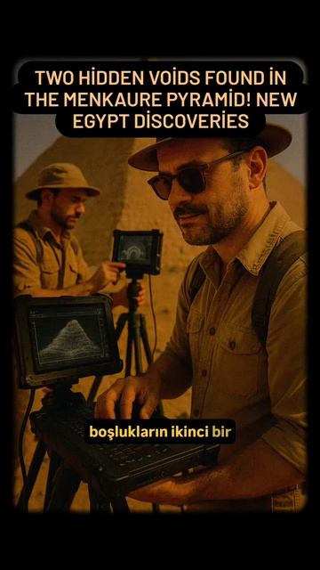 Menkaure Piramidinde gizli giriş kanıtlandı mı? Was a hidden entrance? ancientmysteries