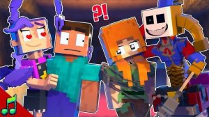 «ПРОТОТИП» - Майнкрафт-пародия  ДЖЕННИ - Дракулу пародию на игру Поппи во время игры