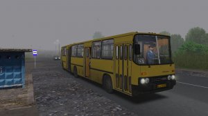 Поездка на Ikarus-280.33M по маршруту №257 по карте Мичурино 2.8