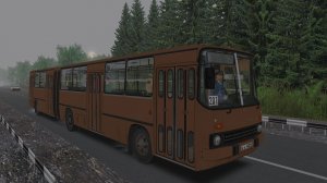 Поездка на Ikarus-280.33 по маршруту №201 по карте Мичурино 2.8