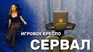 Игровое кресло СЕРВАЛ (SERVAL Q). Обзор, распаковка, сборка