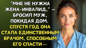 Истории из жизни/Мне не нужна жена инвалид- заявил муж, уходя из дома/Аудиорассказы жизненные