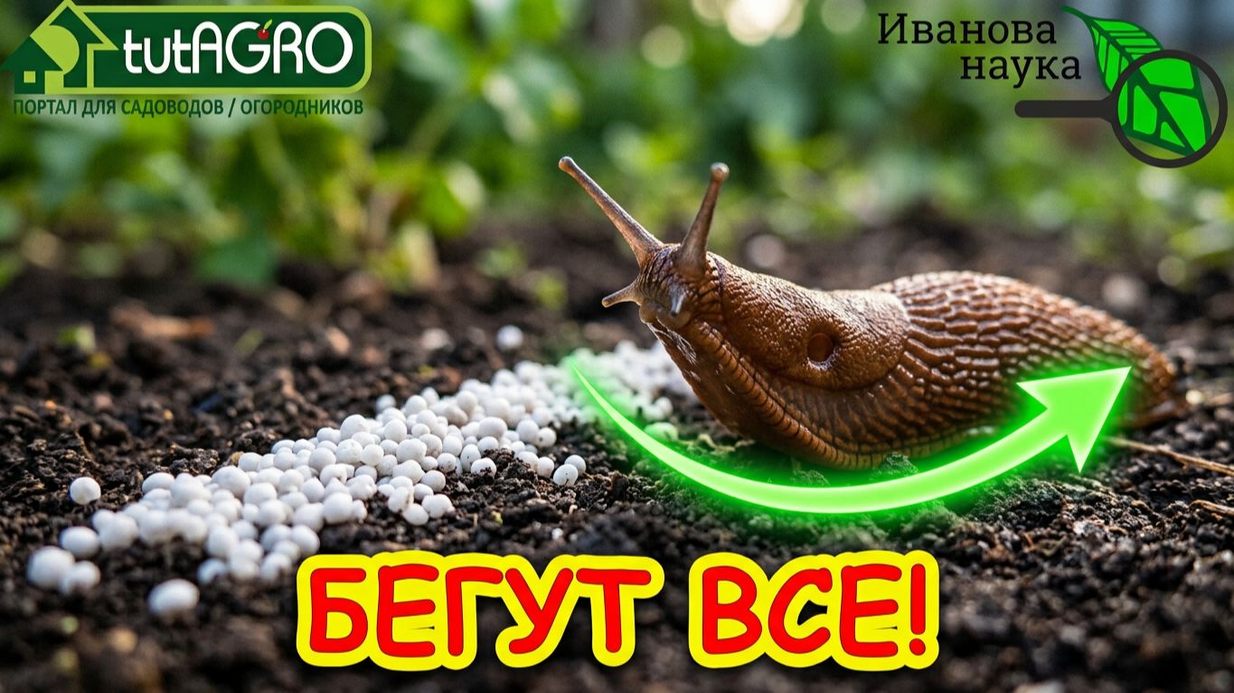 СЛИЗНИ, УЛИТКИ, МУРАВЬИ И ДАЖЕ БЕЛОКРЫЛКА УБЕГУТ С ВАШЕГО ОГОРОДА! Лучше любой химии, соседи в шоке! смотреть онлайн
