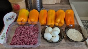 Мой рецепт фаршированного перца