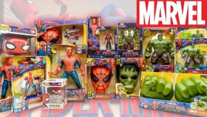 ИГРУШКИ MARVEL - ЧЕЛОВЕК ПАУК И ХАЛК | РАСПАКОВКА