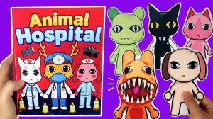 Роблокс Ветеринарная клиника 🏥 Создай игровую книгу своими руками ⭐