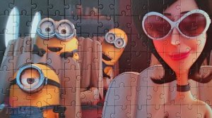 МИНЬОНЫ и Скарлет - Собираем большой пазл для детей Minions