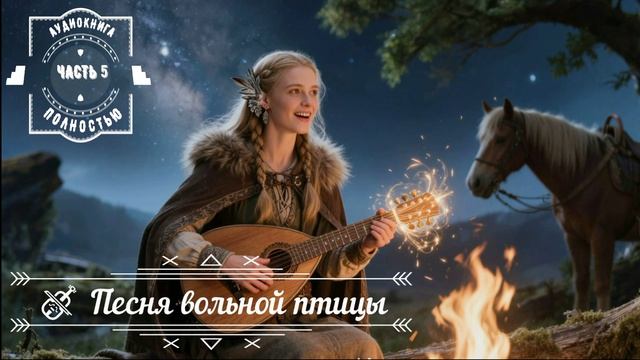 🎧 АУДИОКНИГА ПОЛНОСТЬЮ 🎻 Песня вольной птицы ✦ Приключенческое фэнтези ✨ ЧАСТЬ 5️⃣ смотреть онлайн
