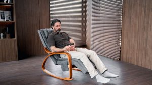 Массажное кресло-качалка BOGGE Balance Omni — личное пространство для отдыха и восстановления дома.