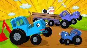 СИНИЙ ТРАКТОР 🚜🚜🚜 НОВЫЕ СЕРИИ 🚜🚜🚜