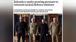 ‼️🇺🇦🔥 Давление на Зеленского из-за увольнения Федорова усиливается, — The Guardian