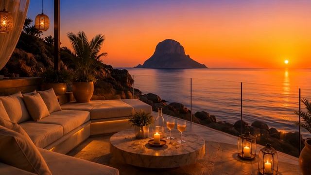 КРАСИВАЯ МУЗЫКА НА ЗАКАТЕ У МОРЯ 🌴✨ РОСКОШНЫЙ ВЕЧЕР ДЛЯ РЕЛАКСА