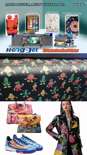 Латексный принтер Hong-Jet — экологичная печать по коже без запаха