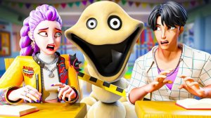 ГОЛОДНЫЙ ЧЕРВЬ И РУМИ В ШКОЛЕ?! K-Pop Охотницы на Демонов: Huntrix анимация