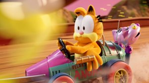 Гарфилд. Nickelodeon Kart Racers 3 Slime Speedway