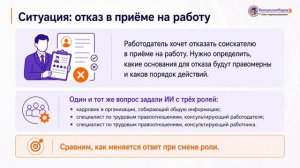 ИИ-помощник кадры. Роли ИИ - помощника. Урок 3