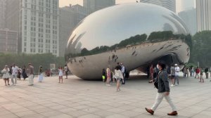 🇺🇸 Чикаго, США - Прогулка по городу в дыму от канадского лесного пожара / 2026 / 4K (2160p)
