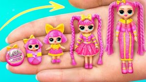 Миниатюрные игрушки для ЛОЛ! 33 идеи для кукол ЛОЛ ОМГ