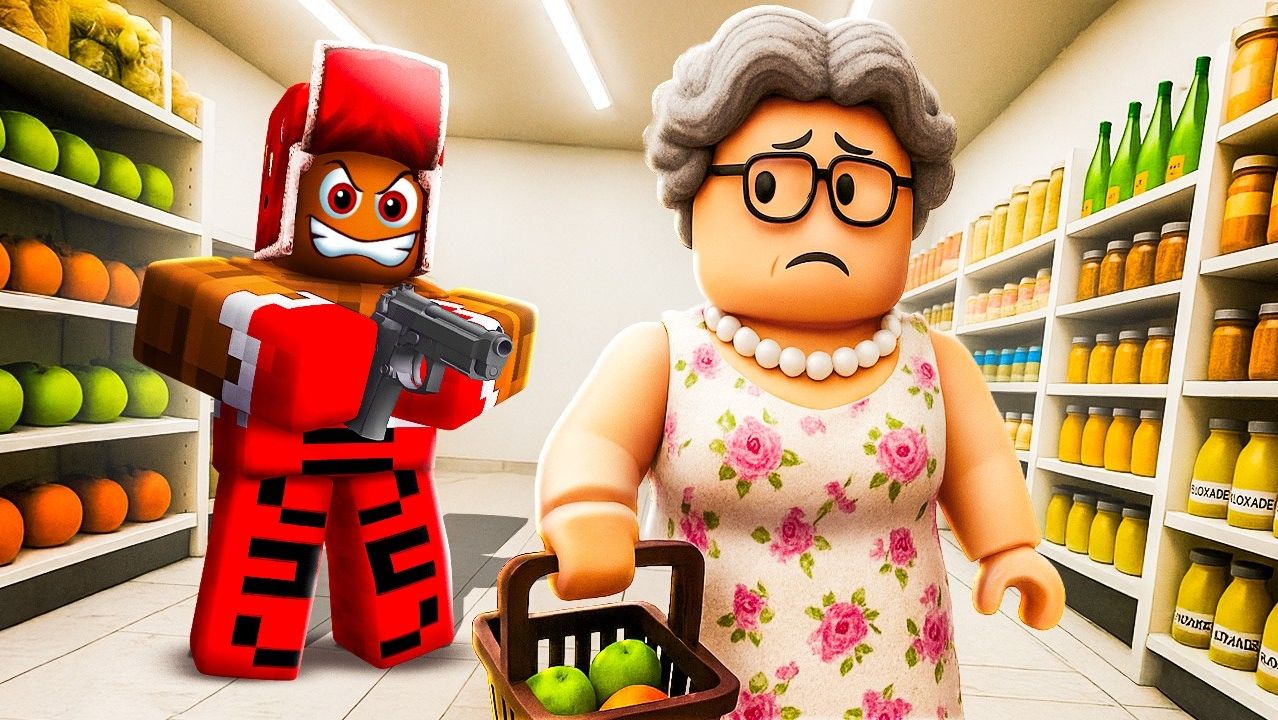 😵 МОЙ ДРУГ СОШЁЛ С УМА И ОГРАБИЛ БАБУШКУ! РОБЛОКС - (ВЛАДУС ИГРАЕТ) #Roblox #Роблокс