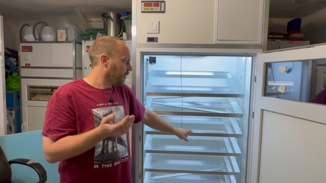 Воронежский инкубатор на 1200 куриных яиц в Московскую область. Промышленный инкубатор в город Чехов смотреть онлайн