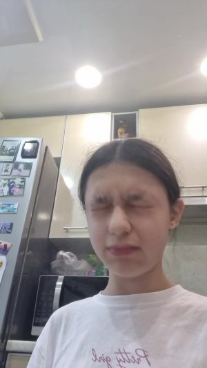 м