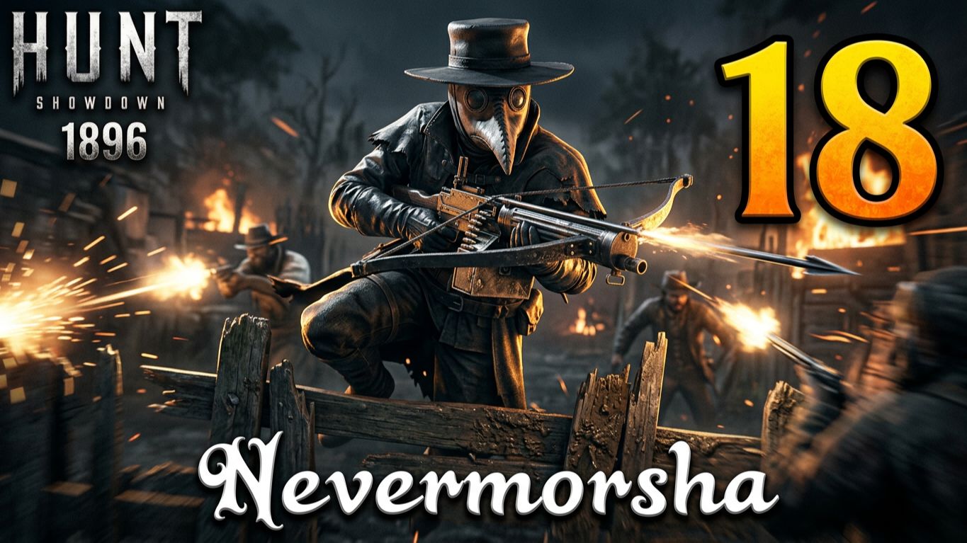 Подборка с арбалетными перестрелками в Hunt: Showdown 1896 в "Дороге в Ад" ► Рандомные моменты №18 смотреть онлайн